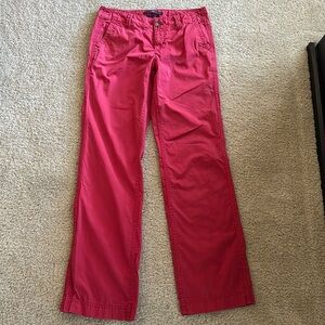 💜 3 for $10 GAP Women's Red Pants